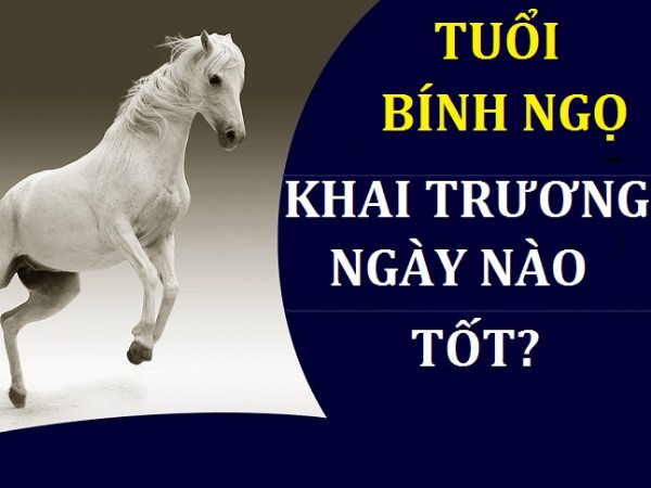 Người sinh năm 1966 tuổi bính ngọ khai trương ngày nào tốt?