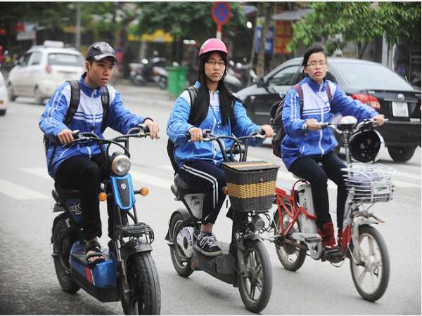 Nhìn thấy xe đạp điện con số tài lộc nào